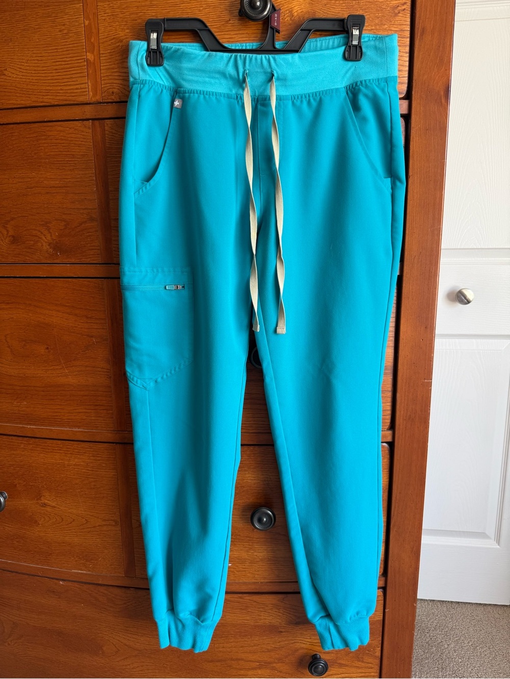FIGS Zamora Jogger Scrub Pants Teal SM Women’s Regular